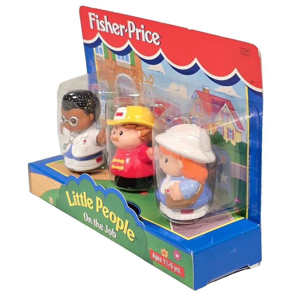 Vintage 1996 Fisher-Price Little People ON THE JOB 72547, New